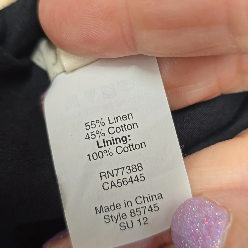 J.Crew Classic Red and Black Stripe Dress size 10 - Picture 5 of 5